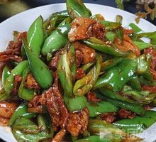 Stir-Fried Pork with Green Peppers