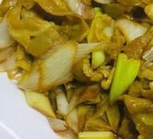 Scallion Stir-Fried Lamb