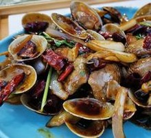 Spicy Stir-Fried Clams
