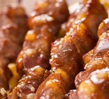 Pork Rib Skewers