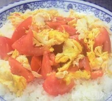 Tomato and Egg Rice Bowl