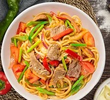 Beef Stir-Fried Noodles