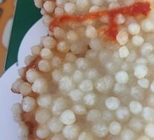 Christmas Snowman Shrimp Cutlet