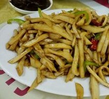 Stir-fried Pork with King Oyster Mushrooms