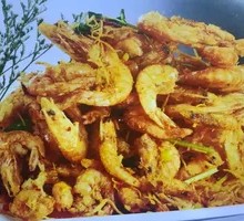 Salted Spicy River Shrimp