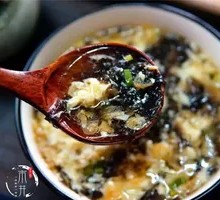 Seaweed and Egg Soup