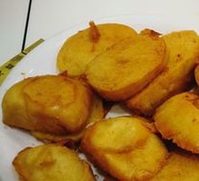 Fried Steamed Bun Slices