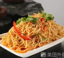 Dried Tofu Noodles