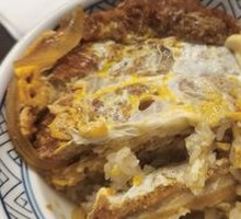 Pork Cutlet and Soft Egg Rice Set