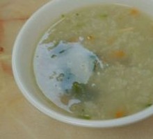 Century Egg and Pork Porridge