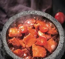 Tomato-flavored Bubble Chicken