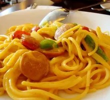 Vegetable Meatball Pasta