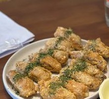 Egg Yolk Baked Chicken Wings