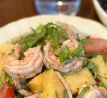 Pineapple Lemon Shrimp