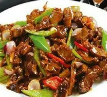 Bell Pepper Beef Heart Stir-fry