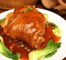 Mashed Potato Pork Shank Rice