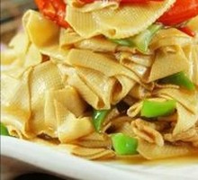 Spicy Pepper and Dried Tofu