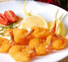Golden Shrimp with Thousand Island Sauce