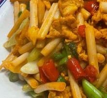 Stir-fried Lotus Root Stalks