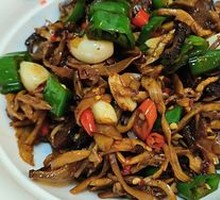 Smoked Bamboo Shoot with Preserved Meat