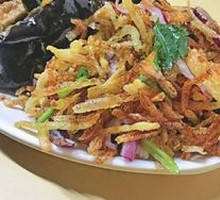 Stir-Fried Bean Sprouts with Three Threads