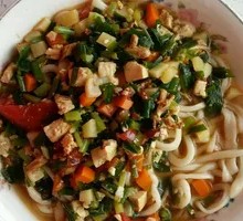 Scallion Pork Noodles