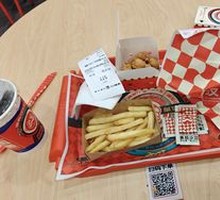 Spicy Chicken Leg Chinese Burger