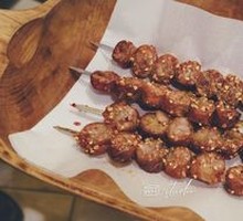 Homemade Roasted Dried Sausage