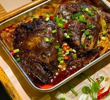 Grilled Butterfly Fish Head