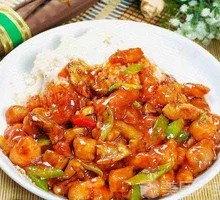 Braised Pork and Eggplant Rice