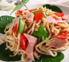 Sausage Fried Noodles