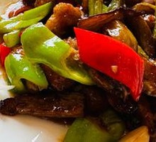 Braised Pork and Eggplant