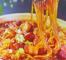 Braised Pork with Glass Noodles