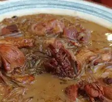 Chicken Stewed with Mushrooms