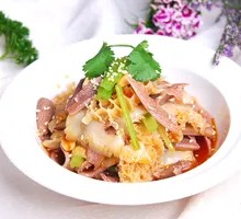 Spicy Beef and Ox Tripe Slices