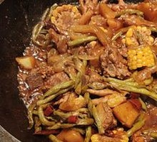 Pork Rib and Chicken Foot Stew