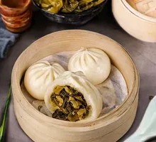 Sour Cabbage Pork Steamed Buns