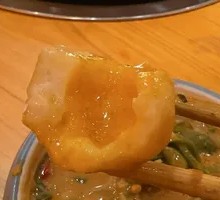 Salted Egg Yolk Burst Shrimp Balls