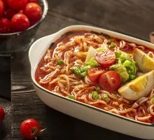 Tomato Noodle Soup