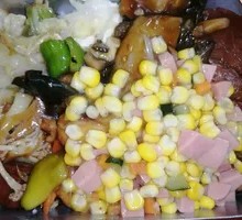 Two Meats, One Vegetable