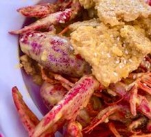 Egg Yolk Baked Lobster