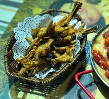 Secret Fried Chicken Hand