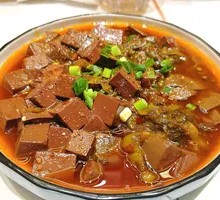 Sour Cabbage Stewed Duck Blood