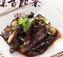 Stir-Fried Greens with Eggplant