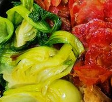 Preserved Meat Trio Baozi Rice Bowl