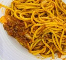 Black Pepper Meat Sauce Pasta