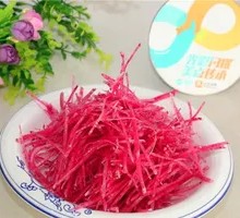 Sugar-Tossed Radish Strips