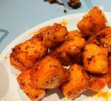 Sweet and Sour Tofu Puffs