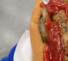 Vegetarian Hot Dog