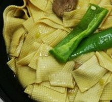 Spicy Pepper and Dried Tofu